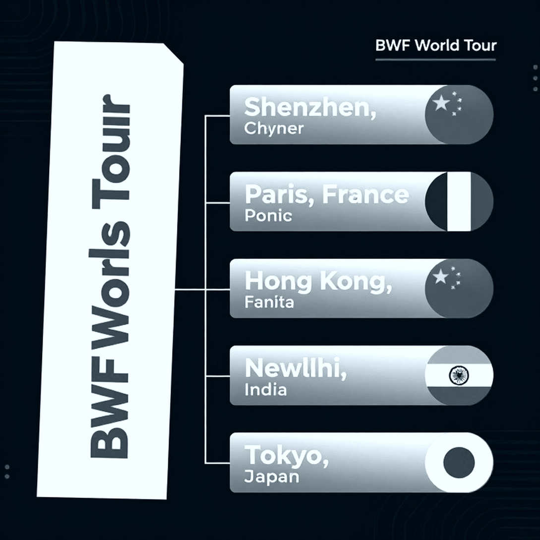 BWF World Tour: Khi bảng xếp hạng cầu lông viết nên một mùa giải khác với sân đấu